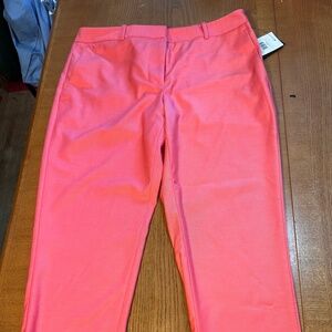 DKNY Pink Skinny Dress Pants
